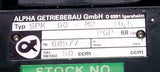 Berger Lahr  D313-002AL  SPK 60-M2  Brushless Servomotor W/Alpha Getriebebau