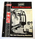 HARDINGE C-56 BAR AND CHUCKING MACHINE BROCHURE