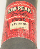 BUSSMAN LPS-RK 90  LOW-PEAK  CURRENT LIMITING FUSE 90 AMP 600 VAC