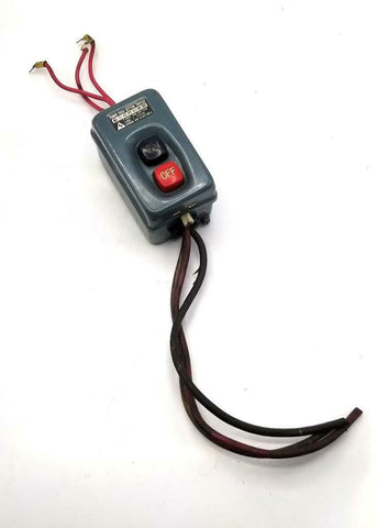 Shan Ho Electric SR3P15A Power Pushbutton Switch On/ Off 15 A 250 V