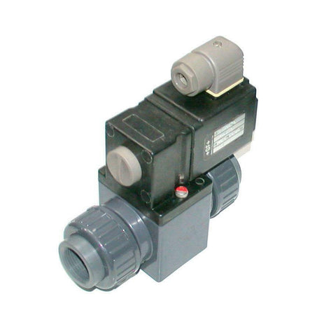Georg Fischer 131-B PVN 3/4  Union End Electrically Actuated Ball Valve 120V