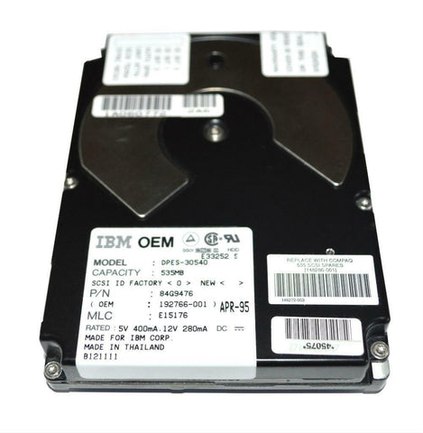 NEW IMB OEM DPES-30540 HARD DRIVE