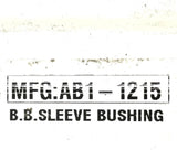 Lamina AB1-1215 SS Ball Bearing Sleeve Bushing Ball Guide 3.625" L 1.5" ID