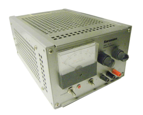 Sorensen QRD 20-4 DC Power Supply 0-20 VDC 0-4 Amps - SOLD AS IS