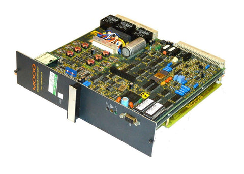 MOOG T161-002A CONTROLLER MODULE SERVO DRIVE - SOLD AS IS