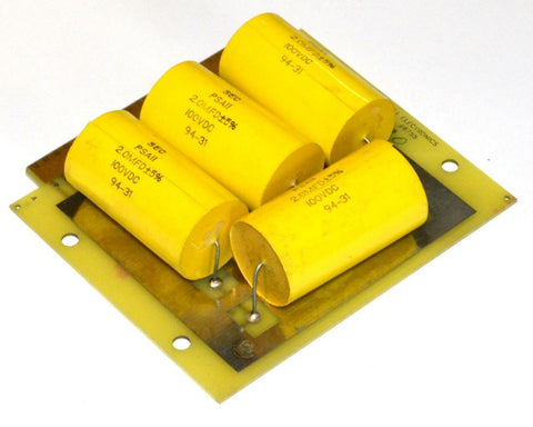 LDJ 6755 CIRCUIT BOARD WITH 4 CAPACITORS 2 MF