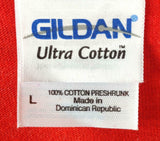 Gildan Men's Ron Jon Surf Shop Spring Break 2013 Panama City Red Shirt Size L