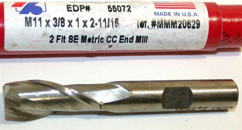 Regal 11mm 2 Flute HSS End Mills 55072 New