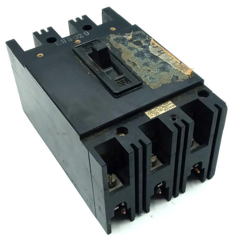 Westinghouse EH3020 3 Pole Circuit Breaker 20A 480VAC 3 PH Bolt On