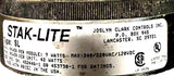 Joslyn Clark Type SL Amber Stak-Lite 42 Watts 240/220 VAC 120 VDC