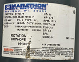 Marathon Electric 9F30173 Fan Motor 1/2 HP 1075 RPM 115V DWA 48A11T192J P