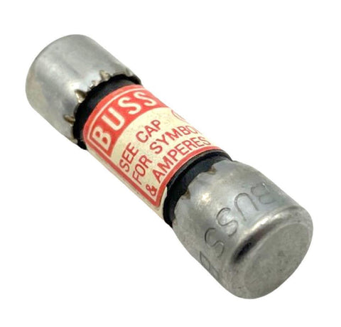 Lot of (2) Buss BBS2 Fast-Acting Midget Fuse Class 448H 2A 600V