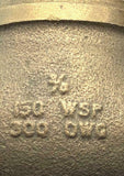 Jenkins Bros Fig. 1200 Globe Valve 3/8" 150 WSP 300 OWG (2 Available)