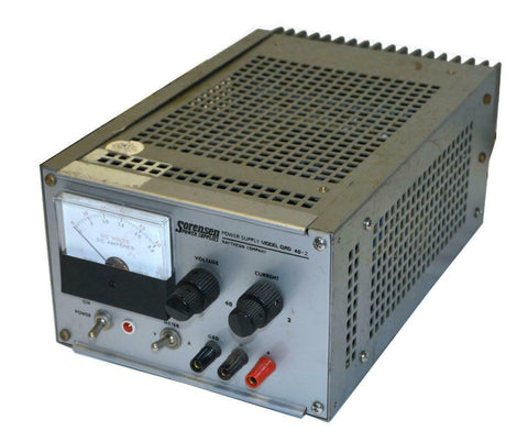 Sorensen QRD 40-2 DC Power Supply 0-40 VDC @ 0-2.2 Amps - SOLD AS IS