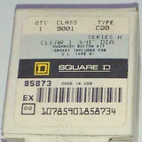 New Square D  9001C20  Clear Mushroom Pushbutton Cap