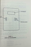 Dewtrak Model 100 Portable Humidity Analyzer Operator's Manual