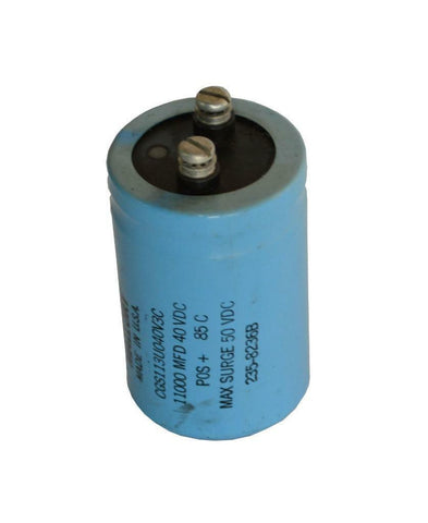 MALLORY CGS113U040V3C CAPACITOR 11000 MFD 40 VDC 235-8236B