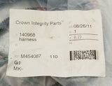 Crown Integrity 140968 Forklift Wiring Harness Rev. A