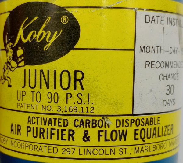 Koby Junior Air Purifier Filter & Flow Equalizer Up to 90 PSI Activate