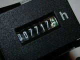 UP TO 9  REDINGTON 7 DIGIT HOUR METER COUNTER 731-0043 FREE SHIPPING