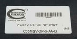 Continental Hydraulics C05MSV-DP-5-AA-B Check Valve