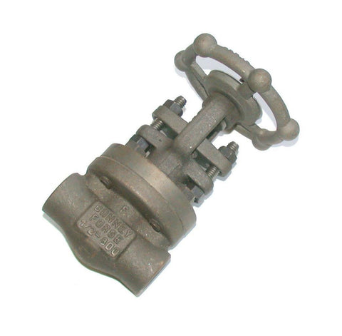 NEW BONNEY FORGE  1/2" - 800 STEEL GATE VALVE A105N  CXL