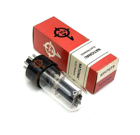 National Electronics 6SN7GTB Electronic Tube