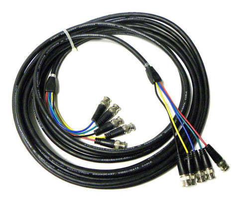COMPREHENSIVE HIGH RESOLUTION BROADCAST VIDEO / DATA CABLE MODEL CVC-RGBHV