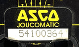 ASCO Joucomatic 54100364 2-Way Pneumatic Solenoid Valve 115VAC