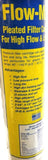 Flow-Max 2-3/4" Pleated Filter Cartridge 40°-140°F 4.5°-52°C