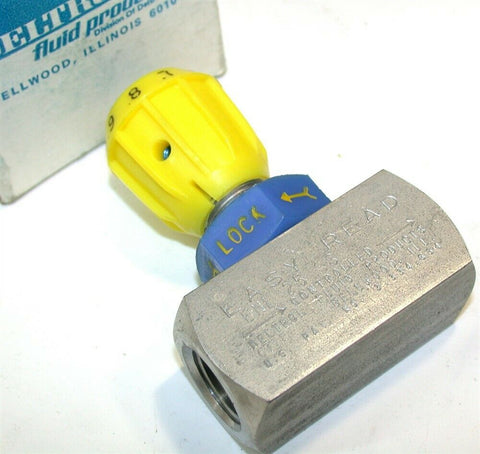 Deltrol 3/8" Stainless Steel Needle Valves ENL25SS ENL 25 SS New