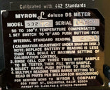 Myron L Company 532T2 Deluxe DS Meter 0-2.5 Range (SOLD AS IS)