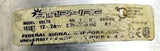 Federal Signal STARFIRE 131ST Strobe Warning Light Red 12-24V Series A1