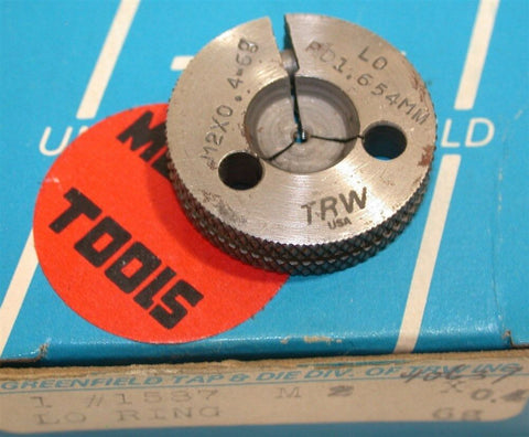 TRW LO THREAD RING GAGE M2X0.4-6g