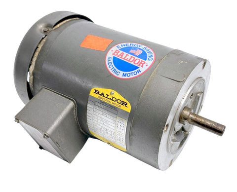 Baldor VM3531 Electric Motor 1/4 HP 1140 RPM 56C 208-230/460V 3 Phase