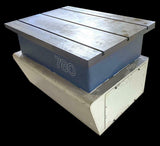 36" x 50" T Slotted Steel Table 3 Slot 1" T-Slot 36" High