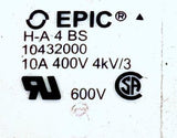 Epic H-A 4 BS 104312000 Female LAPP Connector 10A 400V 4kV/3
