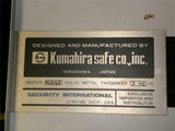 Kumahira Mobile Series Large Double Combination Safe / Vault 3.75' X 3.5' X 7'