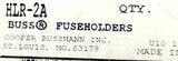 Bussmann Buss HLR-2A Fuseholder 15A 300VAC