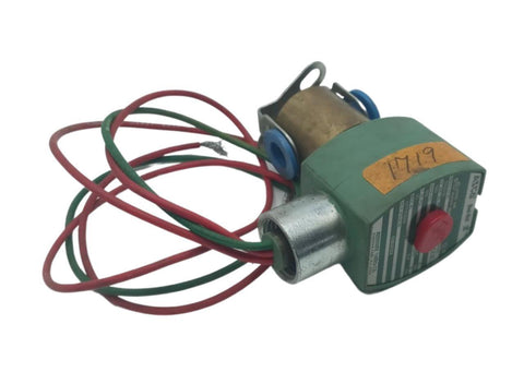 ASCO Red-Hat 8262G22 Shutoff Valve 1/4" NPT  6.1-8.1W 50/60HZ 165PSI