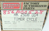 New Factory Authorized Parts  HK 25DB 004  Cycle Timer 115 VAC 60 Hz SPDT 3 Sec.