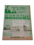Die-Draulic Inc. Catalog NO. 107 Cut Stamping Costs