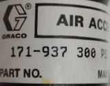 Graco 171-937 Low Volume Air Regulator Assembly 300 PSI 21 BAR