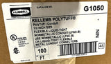 Hubbell G1050 Kellems Polytuff Conduit Tubing Gray 1/2" Flexible Liquid-Tight