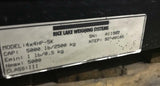RICE LAKE ROUGH DECK 4' X 4' FLOOR SCALE 5,000 LB CAP W/ SURVIVOR 810-E CONTROL