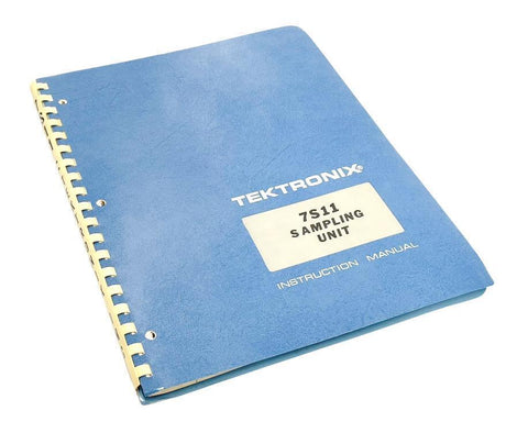 Tektronix 7S11 Sampling Unit Instruction Manual