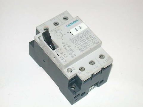 SIEMENS MOTOR OVERLOAD 2.4-4.0 AMP MODEL 3V13001M000