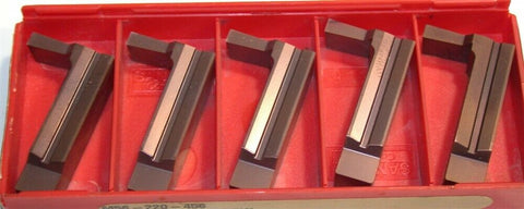 Lot of 5 Sandvik Indexable CoroCut 1-2 Grooving insert LG123L1-0300-0002-GS1115