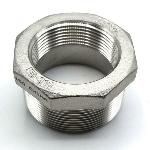 MB-316 150-2X1-1/2 Stainless Steel Bushing 2" X 1-1/2"