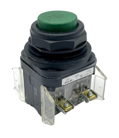 Allen-Bradley 800H-BR Series F Green Push Button Type 4,4x13